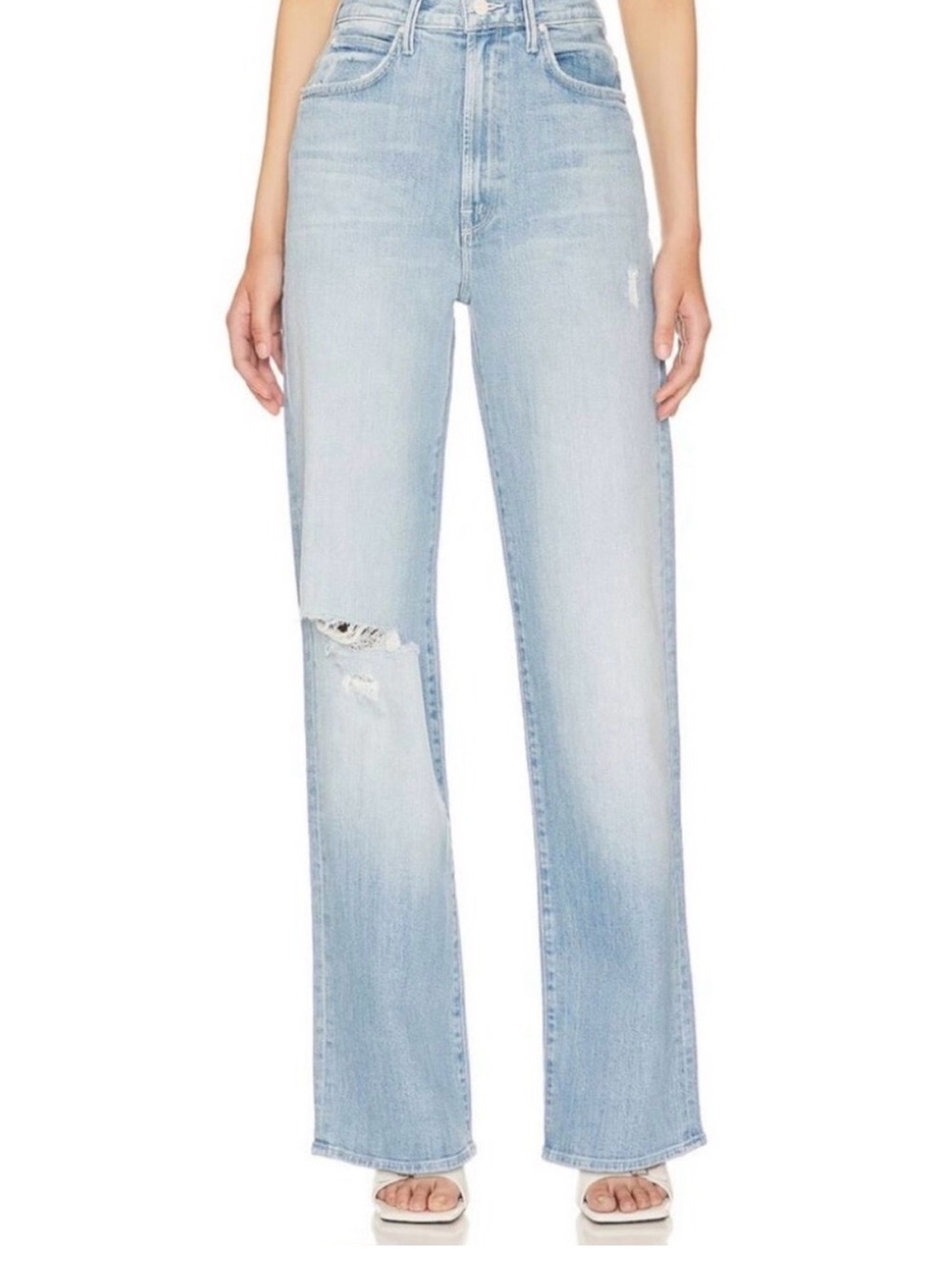 MOTHER tunnel vision high waist wide leg jeans 29